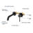 Circular Single-handle Bathroom Faucet-72888965