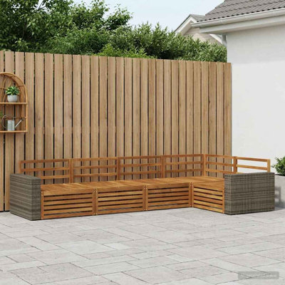 331cm Wide Patio Sectional Set