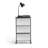 30.7'' H x 17.5'' W Laptop/Tablet Storage Cart with Wheels