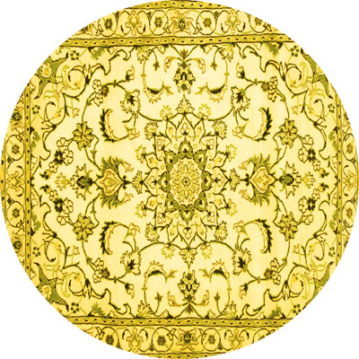 Maylis Washable Floral Indoor Rug
