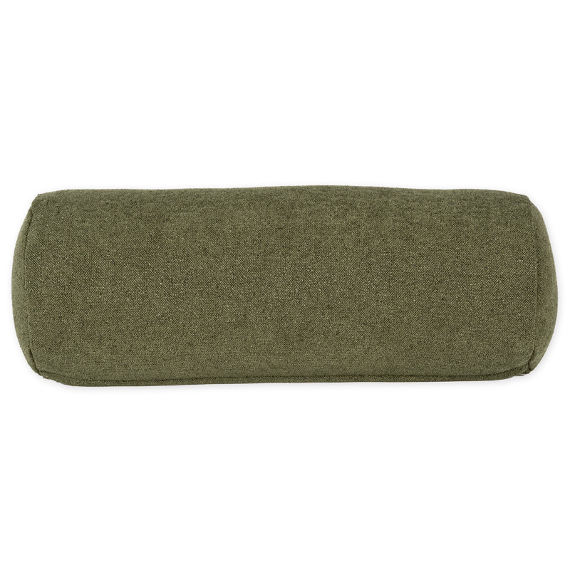 Coussin décoratif Cascade Getty, Traversin H 8 po x l 39 po, Vert
