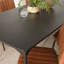Ibtihal Oak Metal Base Dining Table