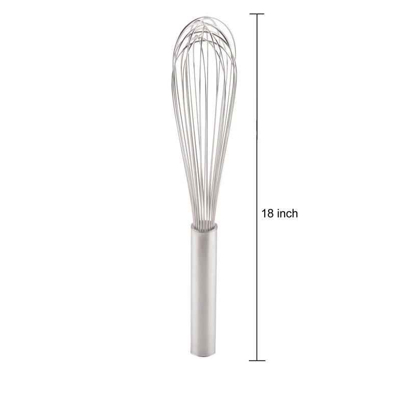 Fouet professionnel Cuisinox, L 18 po x l 3,5 po