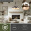 Lustre à niveaux 9 lumières Kynslea-38723397