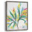 «Tropical Leaf Fresco I», reproduction encadrée - bois massif-650856108