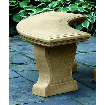 Palladio Concrete Outdoor Bench