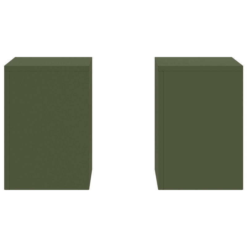 Plant Stand, Olive Green, 35cm H x 24cm W x 24cm D