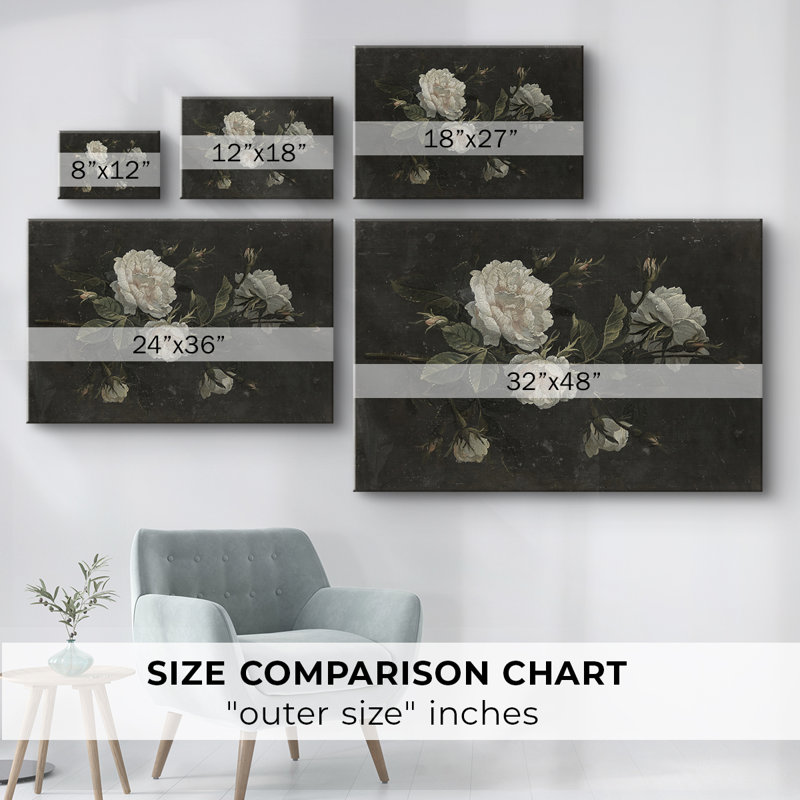 Motif floral rétro XL XL, 18 x 27
