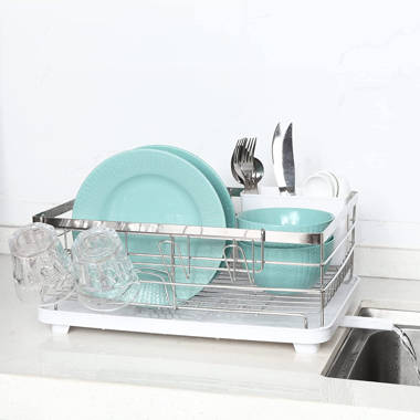 Frifoho Kitchen Counter Metal Dish Rack