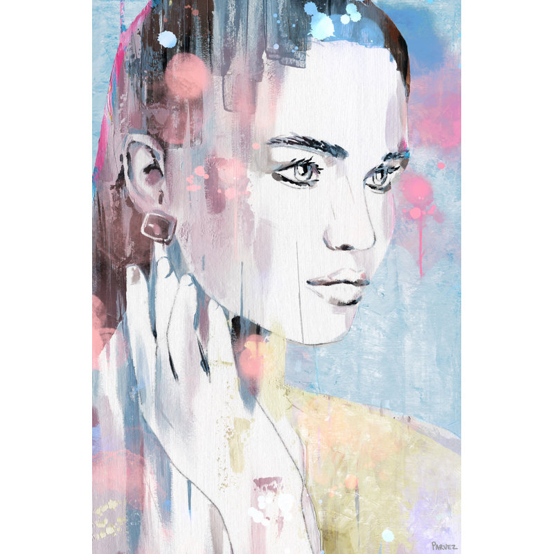 Feel The Power by Parvez Taj - Wrapped Canvas Painting, 38cm H x 25cm W