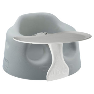 Bumbo Baby Infant Soft Foam Floor Seat with Eating and Play Top Tray Attachment