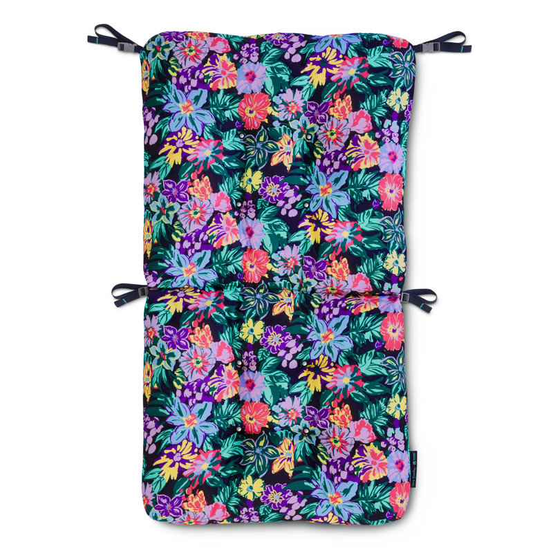 Vera Bradley Outdoor Seat/Back Cushion, Happy Blooms