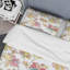 Ensemble de housse de couette fleur jaune et feuille-243736441