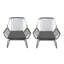 Enders Steel Outdoor Lounge Chair