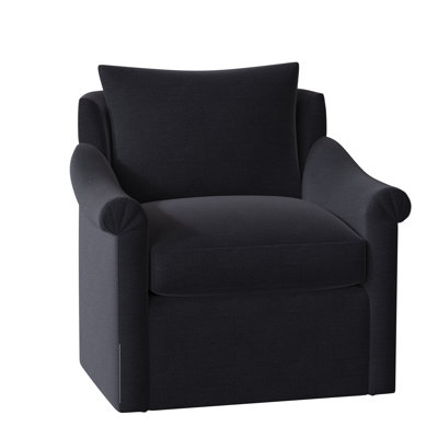 Drake Upholstered Swivel Armchair