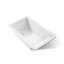 Underscore 60" x 36" Acrylic Drop-In or Undermount Soaking Bathtub with Integral Lumbar Support-952436704