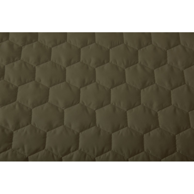 Ensemble de courtepointe en microfibre Better Style Home, Courtepointe double et 2 taies décoratives standa, Vert
