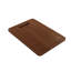 Wooden Cutting Board/Cover For Baveno W/ Handle - Sapele Mahogany For 1633 Sinks (Outer Ledge)-1763419604