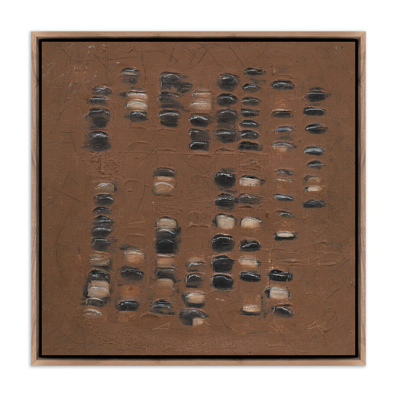 Adobe Print by Jamie Beckwith, 48" H x 48" W, Rustic Walnut Framed