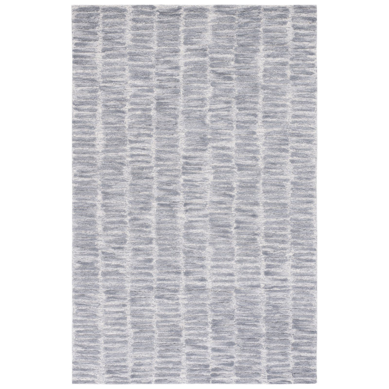Tapis en laine / coton touffeté à la main Jenaveve, Rectangle 3 pi x 5 pi