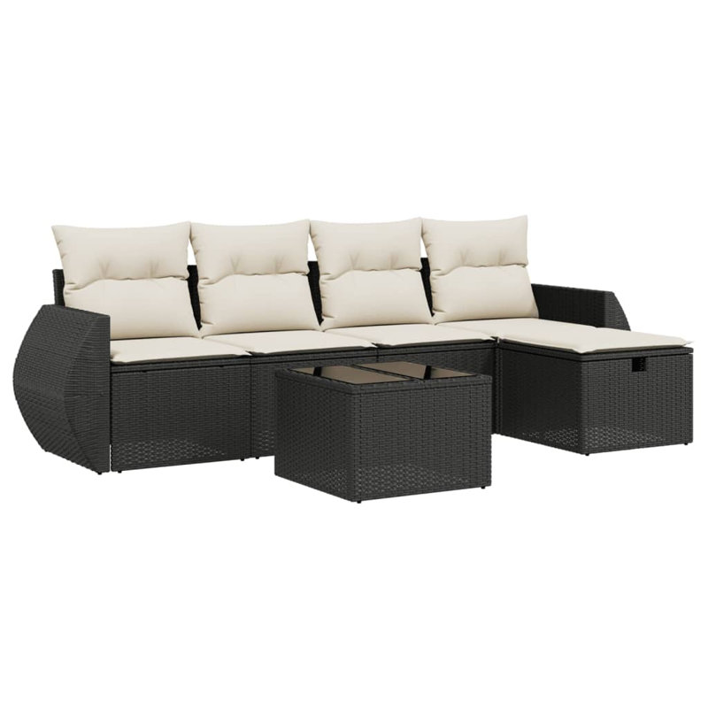 Ensemble de canapé de jardin en acier Vidaxl
