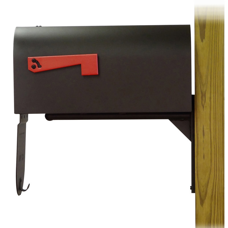 Titan Aluminum Post Mounted Mailbox