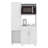 White 3-door Kitchen Storage Cabinet