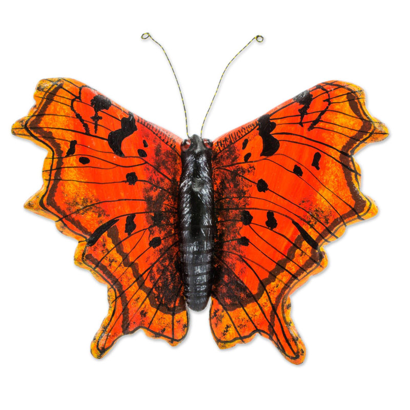 Figurine papillon polygonia
