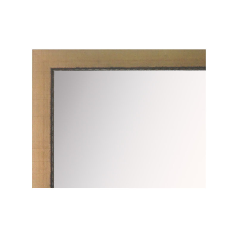 Wood Flat Mirror, 69" H x 31.5" W