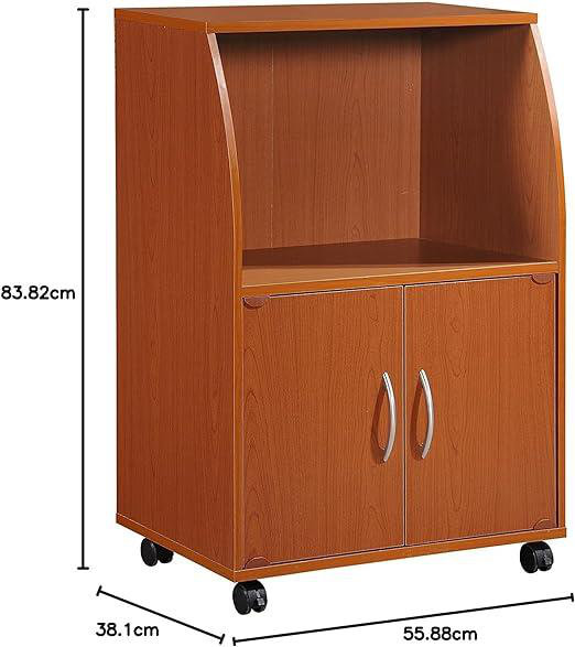 Mikhel Wood Kitchen Island, Cherry