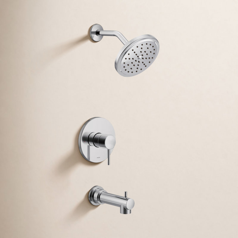 Ensemble de garniture de baignoire et douche à 1 poignée à 1 poignée Align M-Core Align, série requise, Chrome