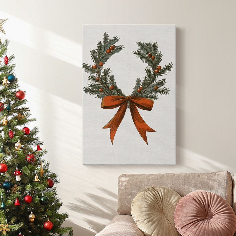 Art des Fêtes de Noël - Toile tendue avec châssis - Série 2-CCXCI, H 36 po x l 24 po