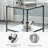 Glass Top End Table-69905407