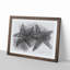 Two Starfish in Abstract - Picture Frame Graphic Art Print-55777424-55777425