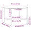 Ebern Designs Tea Table Tempered Glass-1837769000