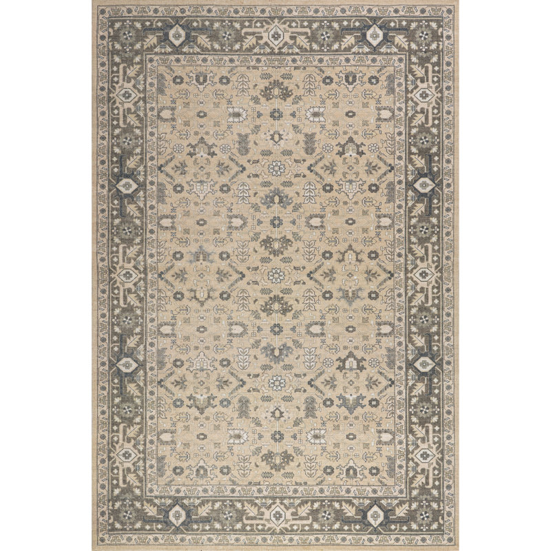  Tapis en laine et coton Anastasia, Rectangle 9 pi 6 po x 13 pi 6 po