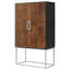 Armoire de bar 2 portes Washoe