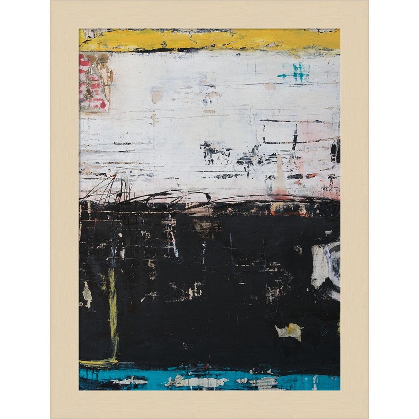 Down and Dirty Print by Erin Ashley, Brown, 13" H x 10" W