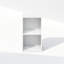 Shavon 2-Tier Open Shelf Multipurpose Closet & Clothing Storage, Storage Organizer, White-108207309