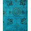 Tapis vert nouvel âge 6 pi x 9 pi Daloris