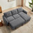 90.9'' L-Shaped Pull-Out Sofa Bed-624163970