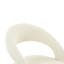 46.2cm H Upholstered Armchair in Cream