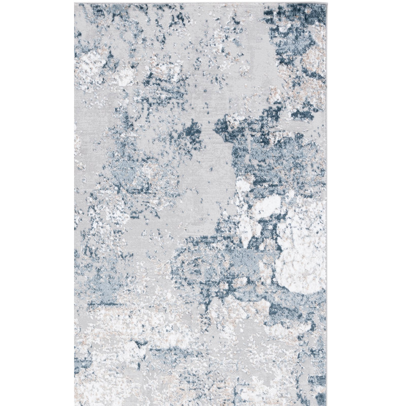 Tapis abstrait Plassie Performance, Rectangle 9 pi x 12 pi
