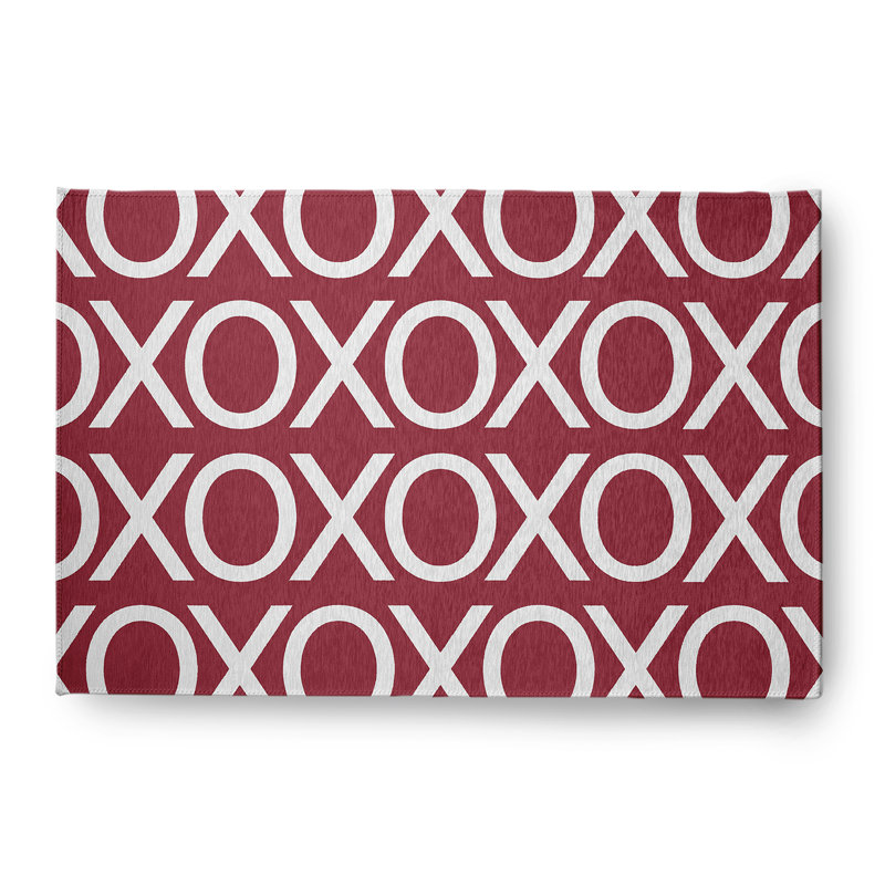 Chenille Geometric Indoor Rug, Rectangle 4' x 6'