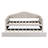 Twin Size Velvet Upholstered Daybed with Trundle, USB Charging Ports, No Box Spring, Beige