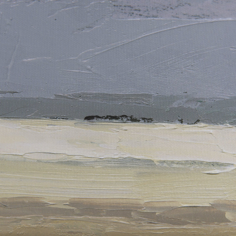 Toile texturée Lonely Landscape II, H 42 po x l 56 po x P 3 po