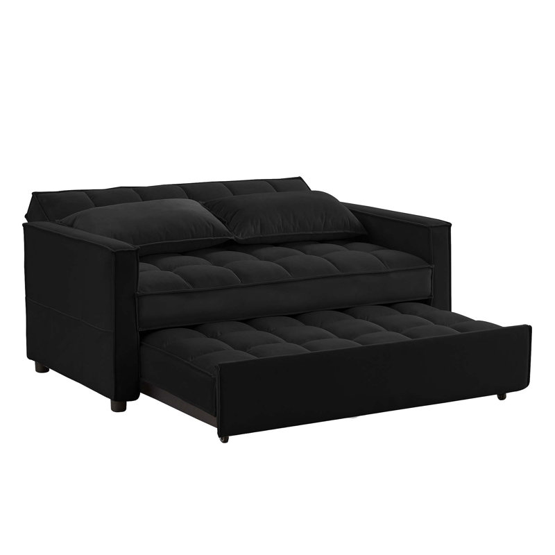 Comfortable Two-Person Sofa Bed with Stylish Design for Relaxation