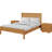 Graham Wood Platform 3 Piece Bedroom Set with Slatted Headboard-87414538-87414537