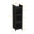 Modern Three-Tier Glass Door Cabinet With Featuring Four-Tier Storage, For Entryway Living Room Bathroom Dining Room-187682020