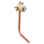 M-CORE 4 Port Tub And Shower Pre-Fabricated Mixing Valve With Crimp Ring PEX Connections